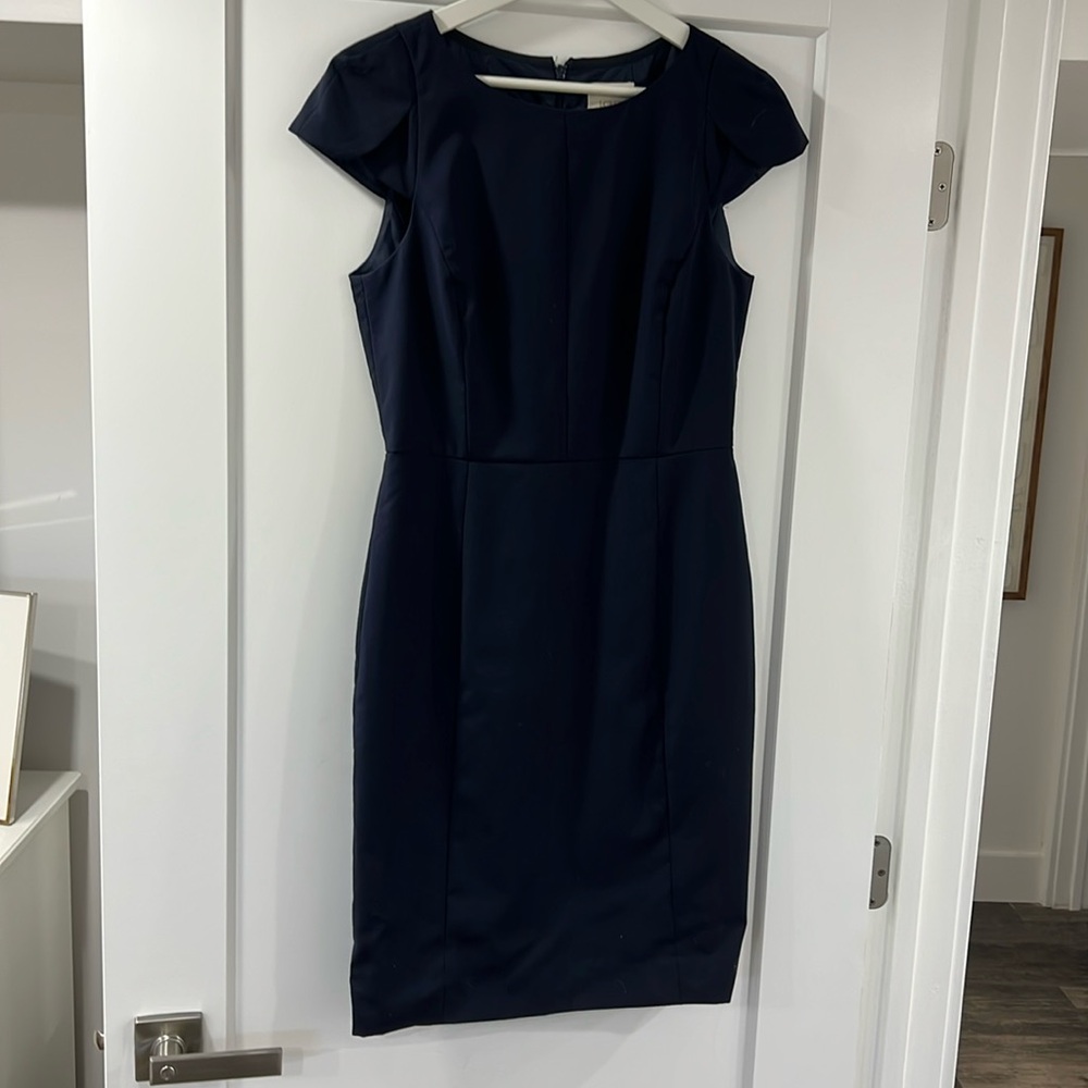 J.Crew Suit Dress Navy Blue